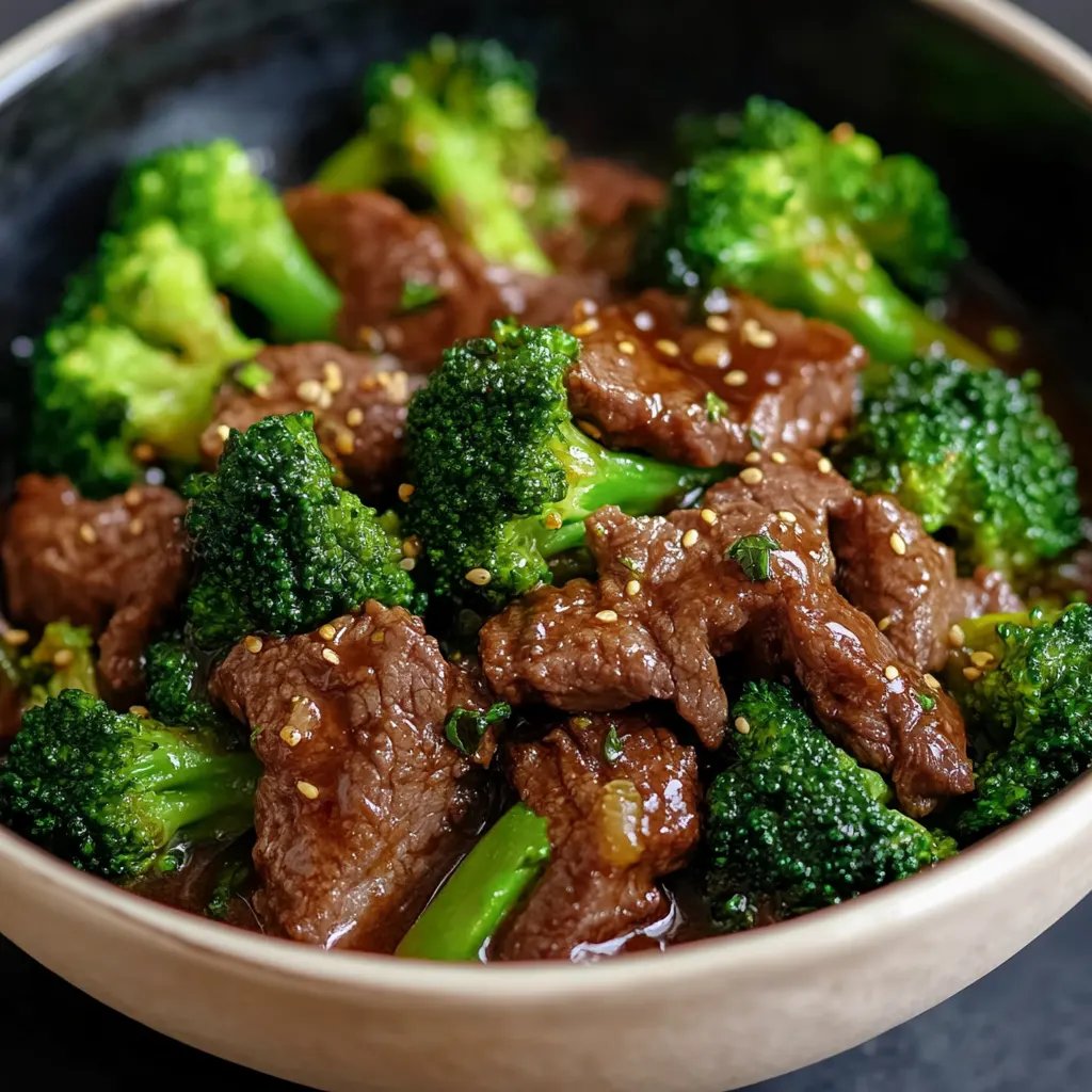 Rindfleisch-Brokkoli