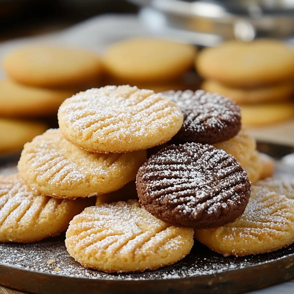 Kekse mit Puddingpulver