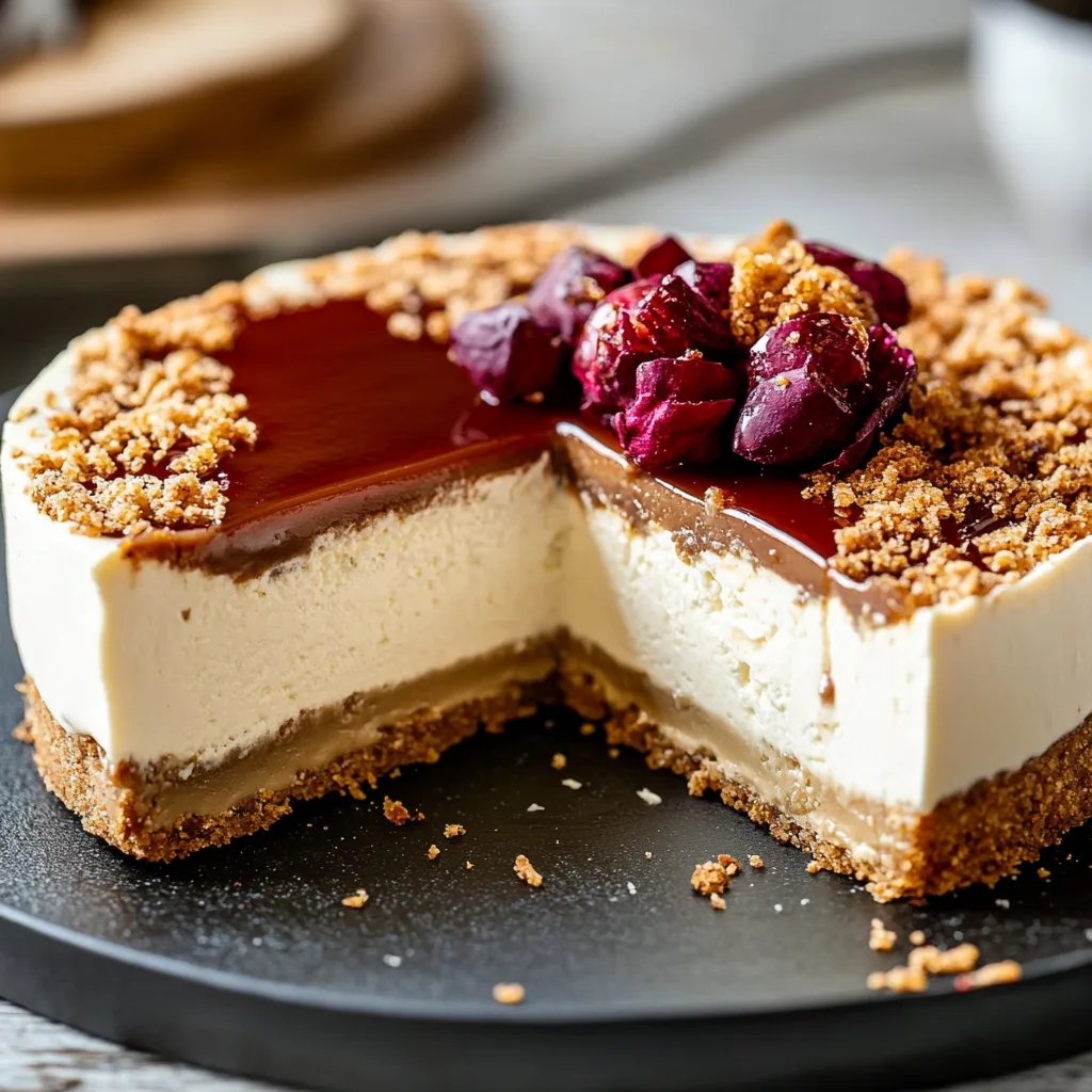 Lotus Cheesecake ohne Backen