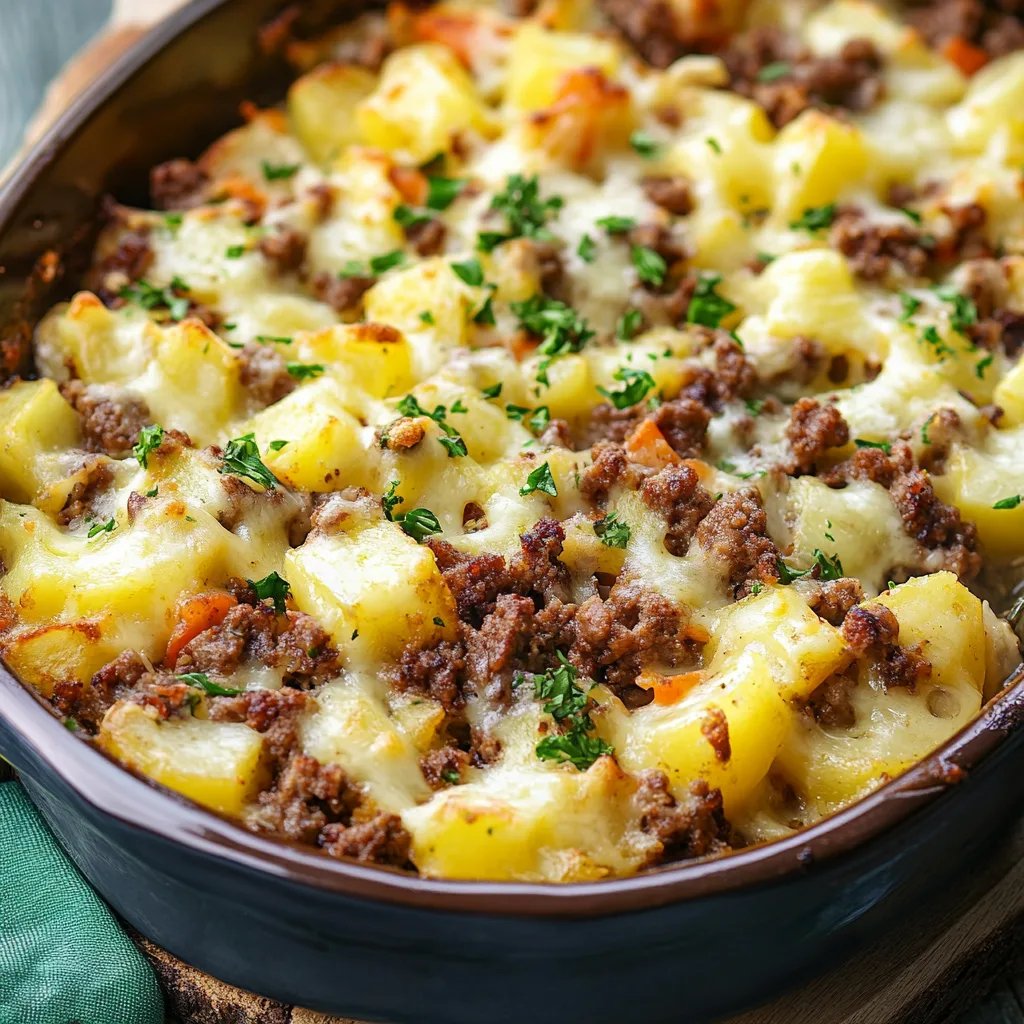 Rosenkohl Kartoffel Auflauf