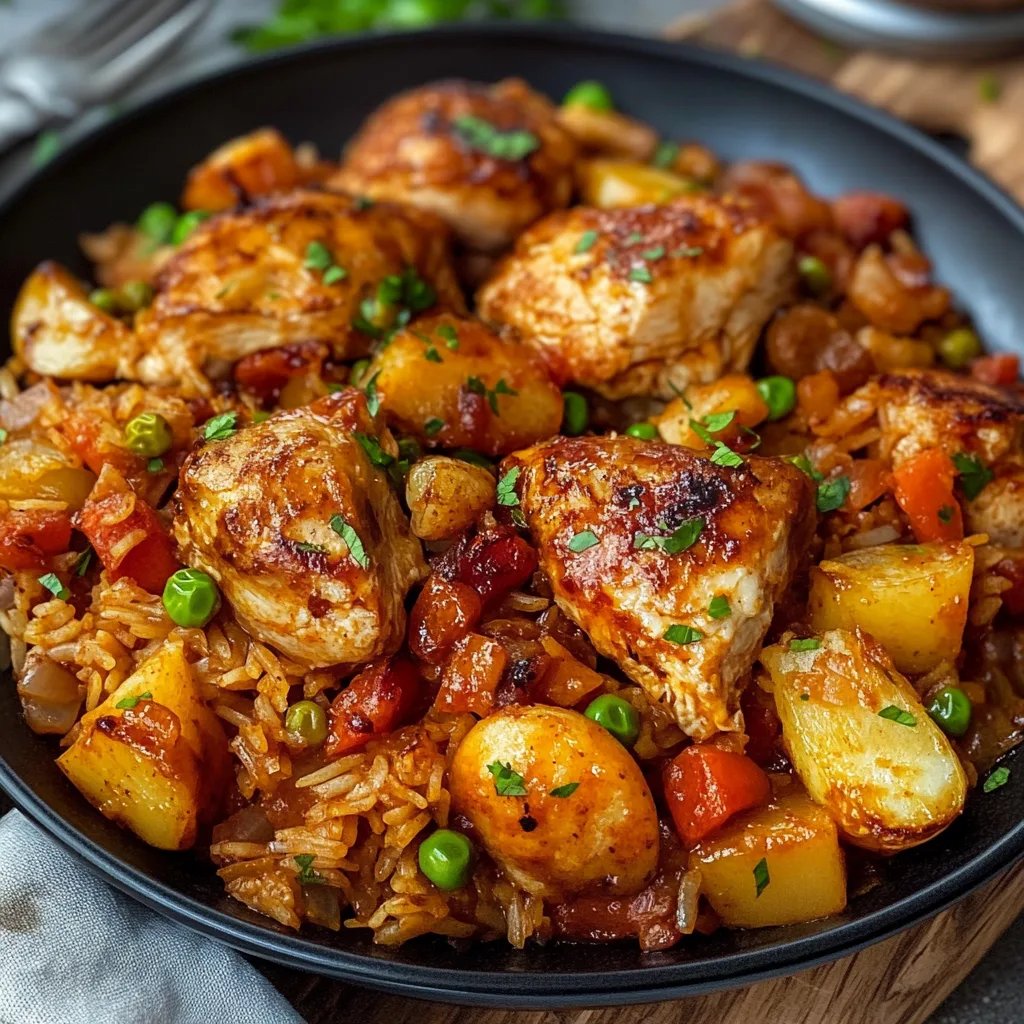 Serbischer Reis mit Fleisch