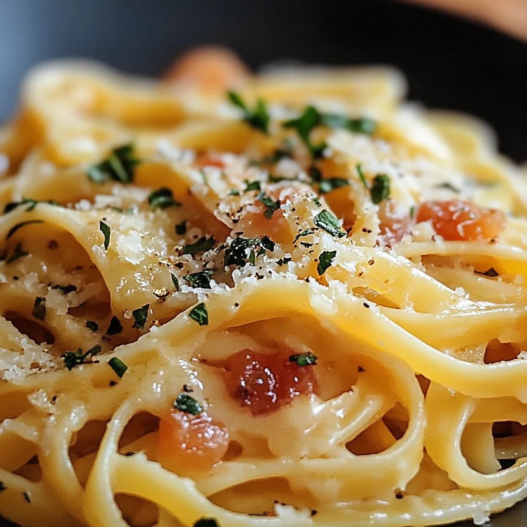 Knoblauch Käse Pasta aus einem Topf