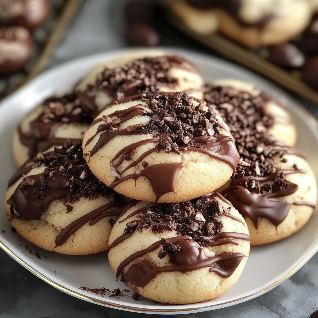 Marmorkekse, die auf der Zunge zergehen