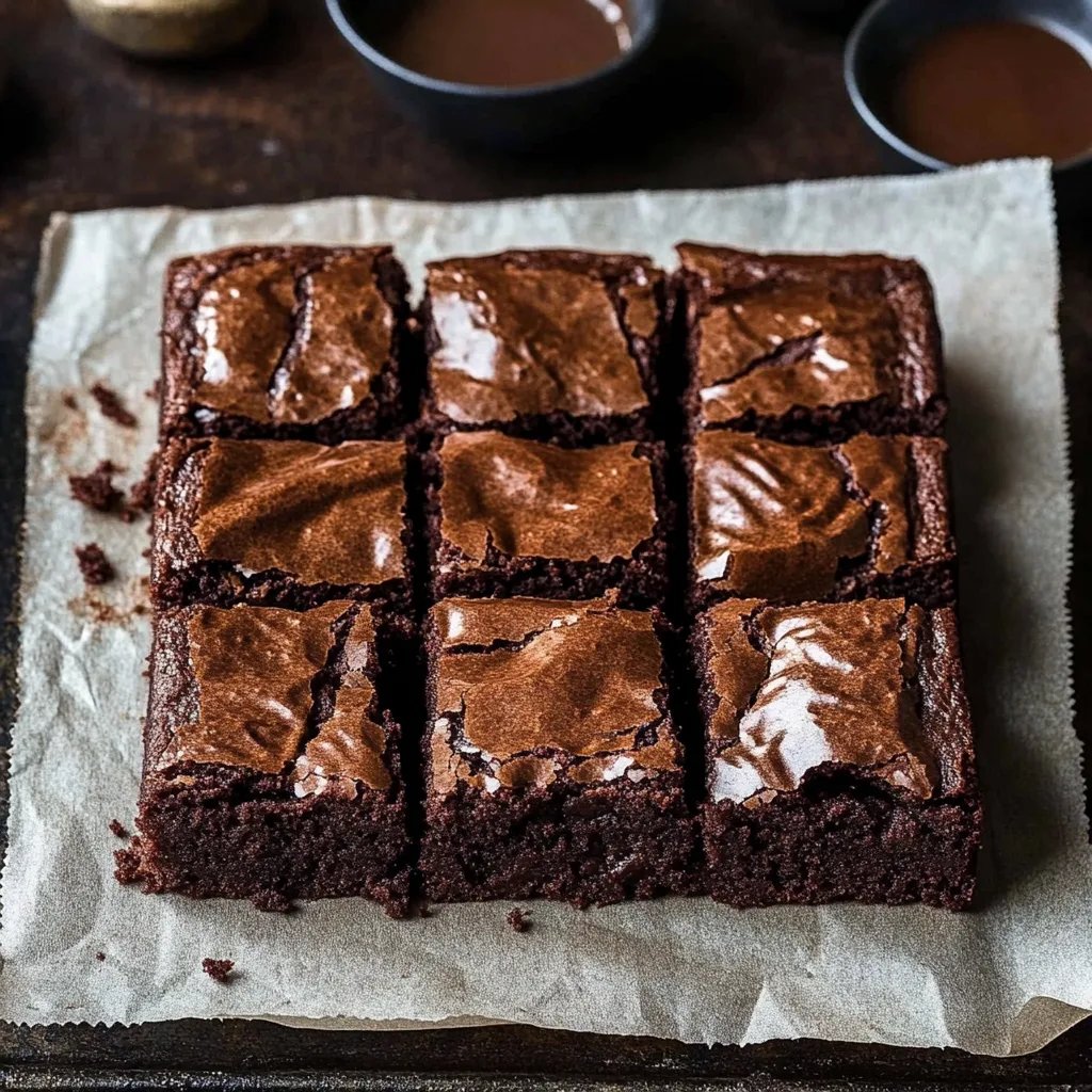 Ultimatives Fudgy Brownies Rezept